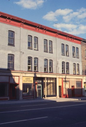 First location at 71 Jarvis prior to renovation, 1968