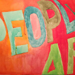 Greg Curnoe, Doors, May 7,1980, watercolour on paper, 23″ x 32″