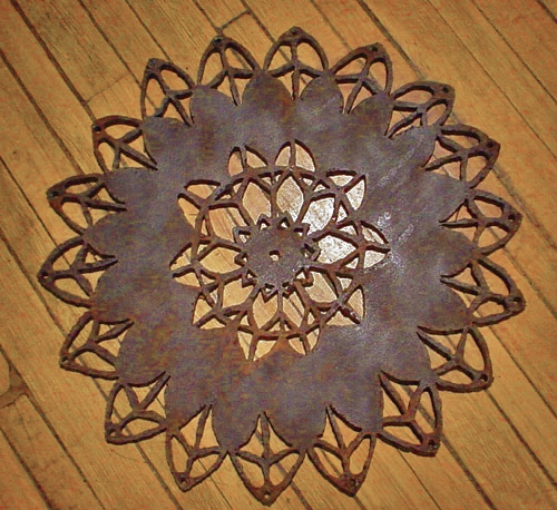 Steel Doily #5, Cal Lane, 2004